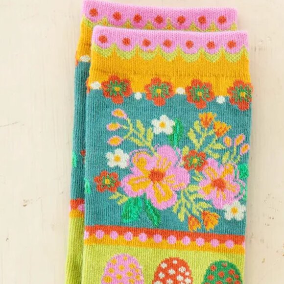 NATURAL LIFE: MUSHROOM FLOWER SOCKS - Picture 5 of 12